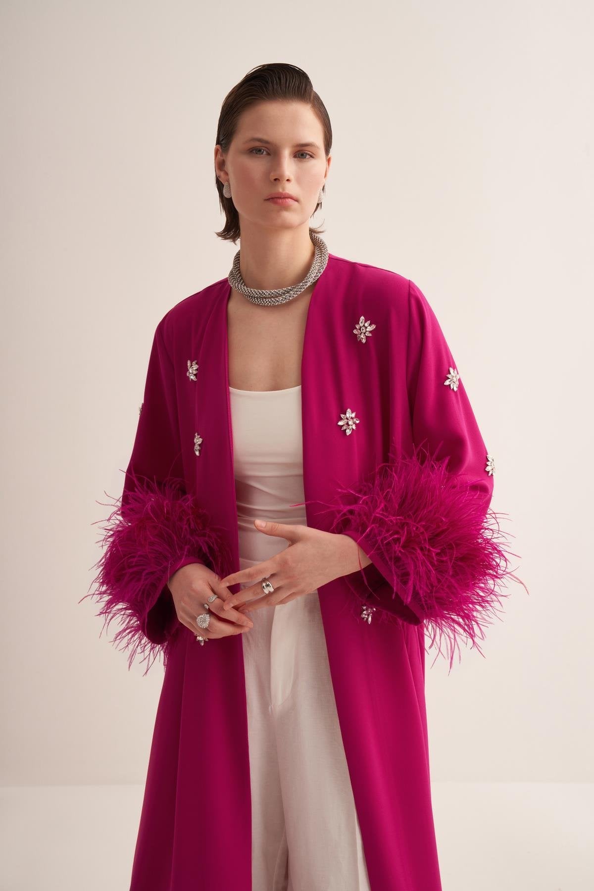 ELISSA ABAYA FUCHSIA