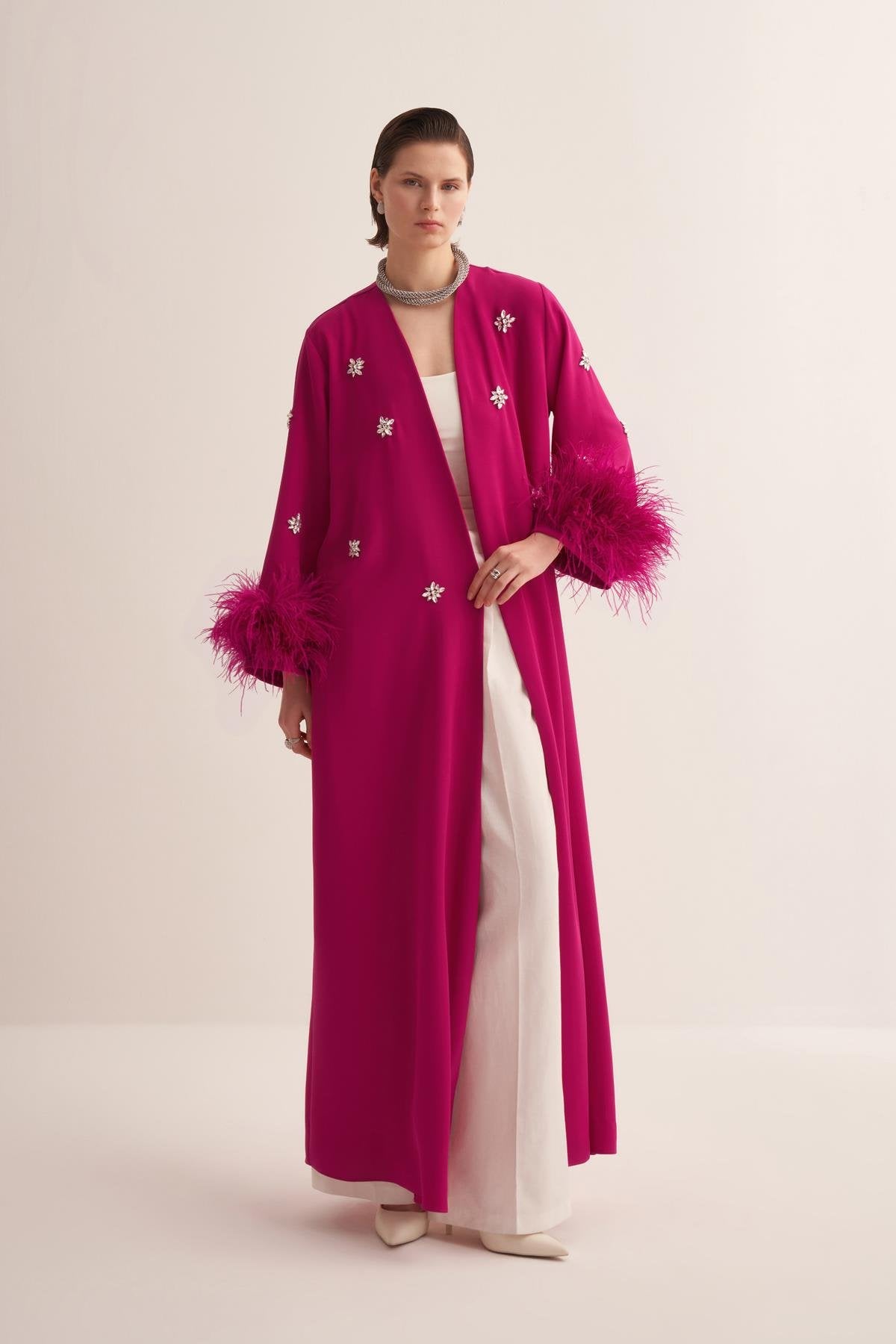 ELISSA ABAYA FUCHSIA