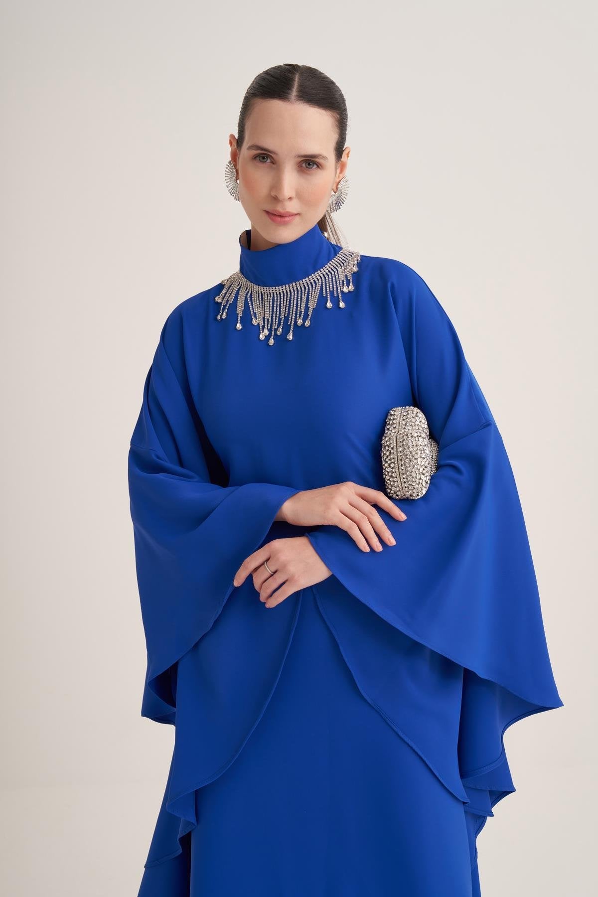 VALERIA KAFTAN-SAX BLUE
